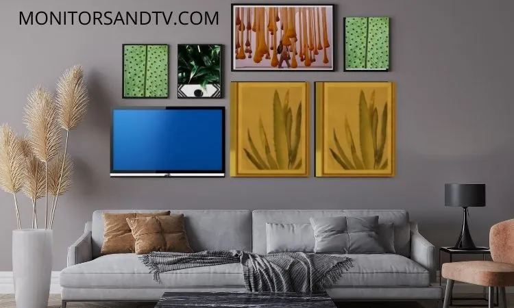 Where To Put TV in Bedroom? Idea 5: TV on wall gallery